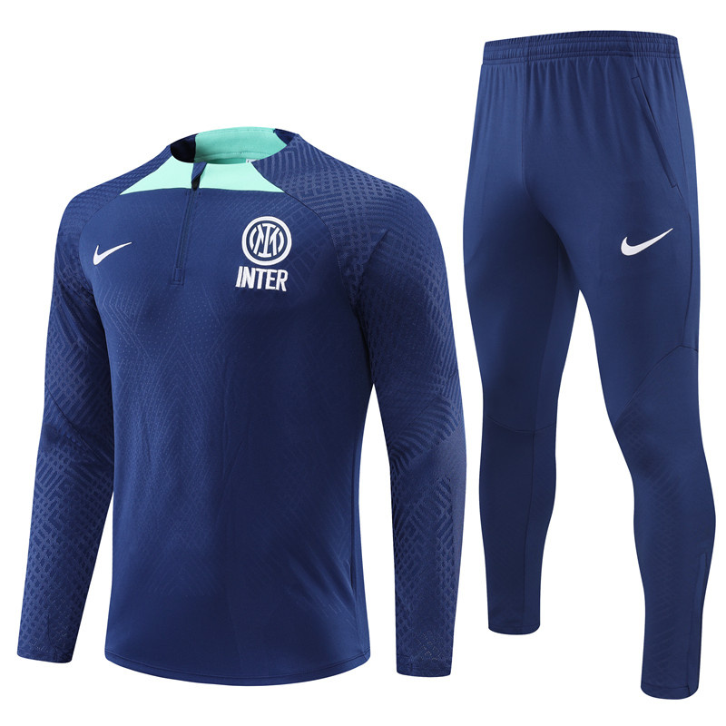 AAA Quality Inter Milan 22/23 Tracksuit - Blue/Green